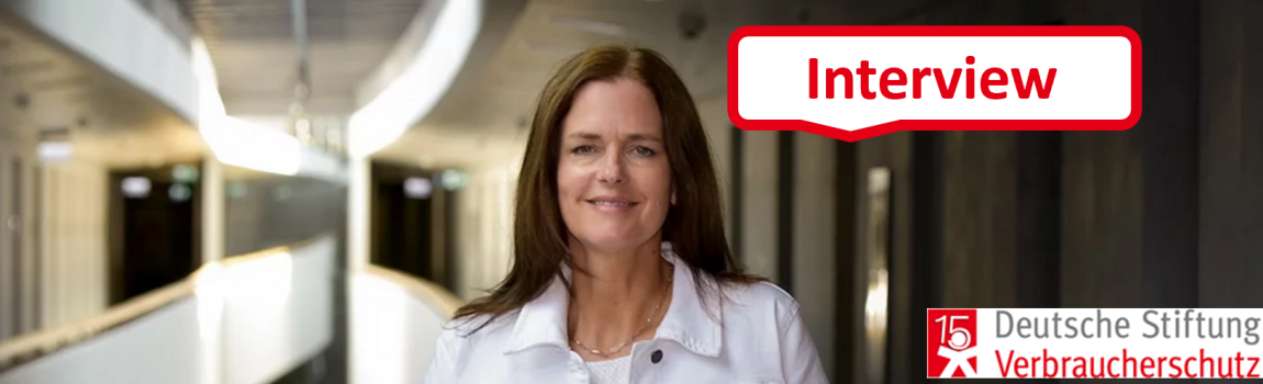 Dorothea Mohn mit StiftungsIcon und InterviewIcon