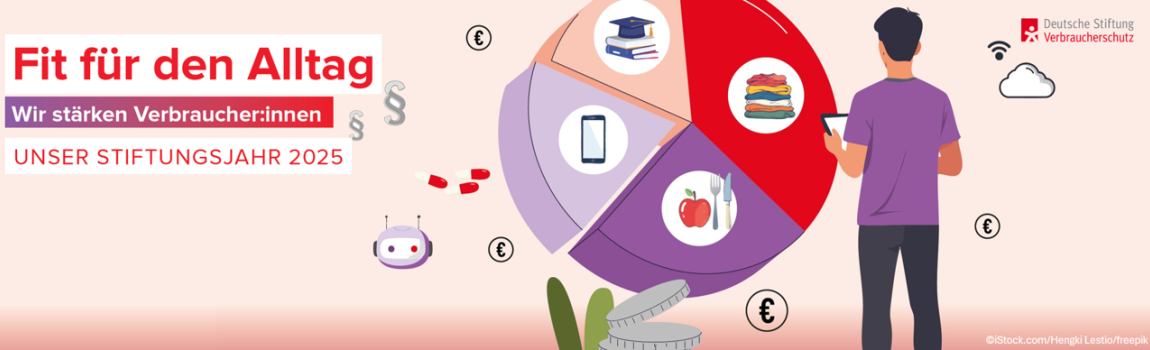 iStock_Hengki Lestio/freepik Verbraucher vor Tortendialog, Titel des Jahresberichts