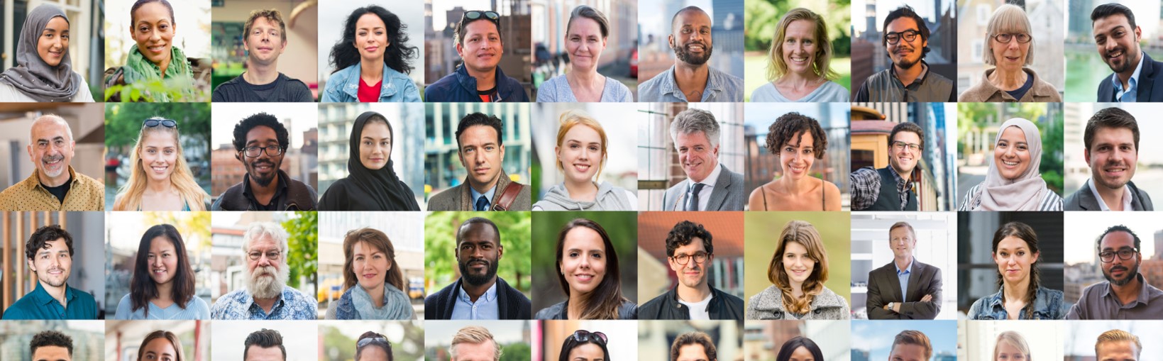 iStock.com/funkydata Collage viele diverse Gesichter