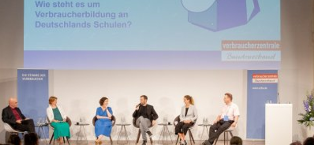 Podiumsrunde auf Veranstaltung