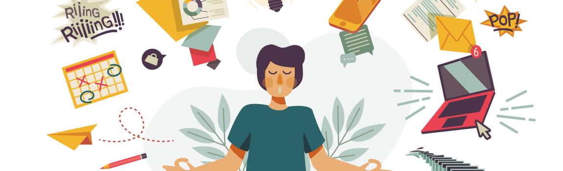 iStock.com/Aurore Lefevre/DSV entspannter Mensch mit Verbrauchertools
