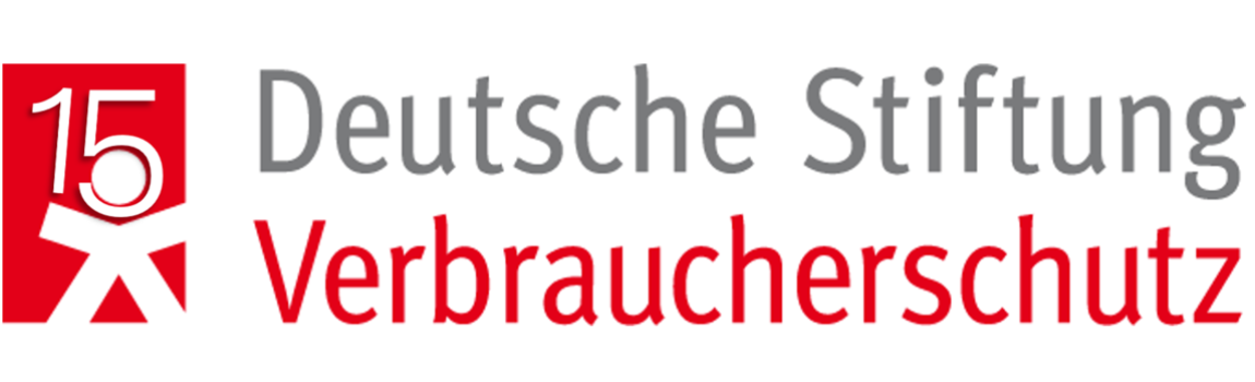 Logo der Stiftung mit Zahl 15 integriert in Figur
