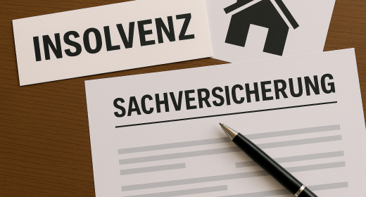 Icon Haus, Vertrag und Schriftzug Insolvenz